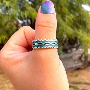 Native American Turquoise Band
